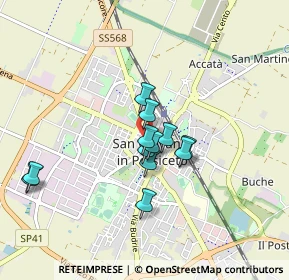 Mappa Via XX Settembre, 40017 San Giovanni In Persiceto BO, Italia (0.66667)