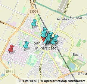 Mappa Via Rocco Stefani, 40017 San Giovanni in Persiceto BO, Italia (0.4625)