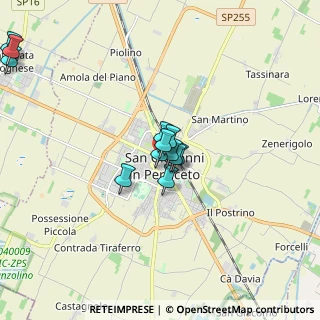 Mappa Via XX Settembre, 40017 San Giovanni In Persiceto BO, Italia (1.5825)