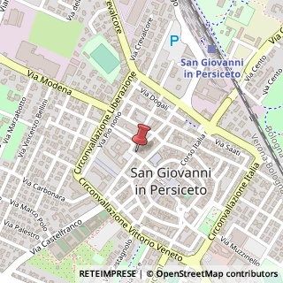 Mappa Via Roma, 35, 40017 San Giovanni in Persiceto, Bologna (Emilia Romagna)