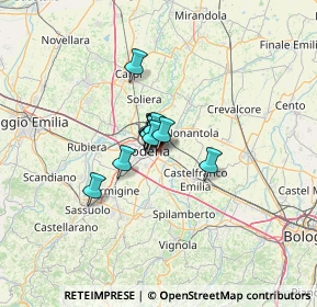 Mappa Via Gabrieli Andrea e Giovanni, 41122 Modena MO, Italia (5.70231)
