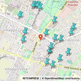 Mappa Viale Italia, 41126 Modena MO, Italia (0.638)