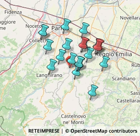 Mappa Piazza Giuseppe Mazzini, 43029 Traversetolo PR, Italia (10.4375)