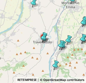 Mappa Piazza Giuseppe Mazzini, 43029 Traversetolo PR, Italia (5.2025)