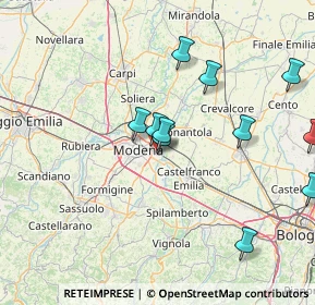 Mappa Via della Scienza, 41122 Modena MO, Italia (18.38083)