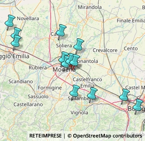 Mappa Via Inventori, 41122 Modena MO, Italia (16.09)