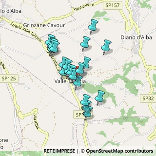 Mappa Via Santa Croce, 12055 Diano D'alba CN, Italia (0.71429)