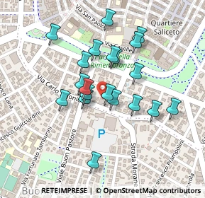 Mappa Viale C. Sigonio, 41124 Modena MO, Italia (0.1965)