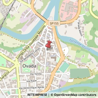 Mappa Via San Paolo, 6, 15076 Ovada, Alessandria (Piemonte)