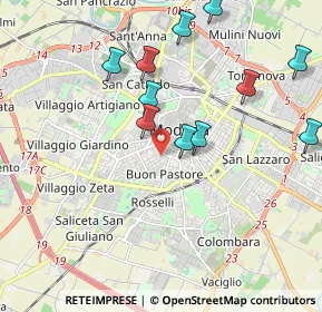 Mappa , 41124 Modena MO, Italia (2.05545)