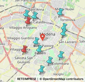 Mappa , 41124 Modena MO, Italia (2.1225)