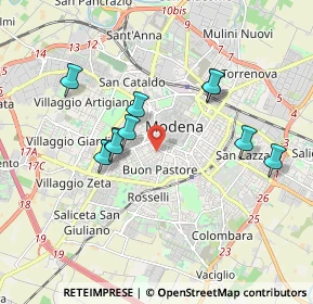 Mappa , 41124 Modena MO, Italia (1.98455)