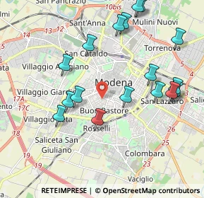Mappa , 41124 Modena MO, Italia (2.19647)