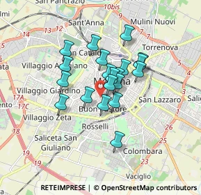 Mappa , 41124 Modena MO, Italia (1.228)