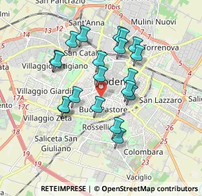 Mappa , 41124 Modena MO, Italia (1.576)