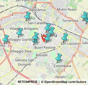 Mappa , 41124 Modena MO, Italia (2.00333)