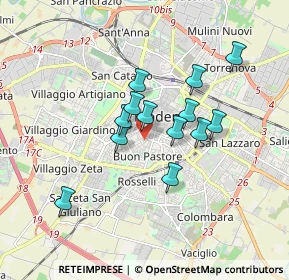 Mappa , 41124 Modena MO, Italia (1.38)