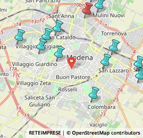 Mappa , 41124 Modena MO, Italia (2.59846)