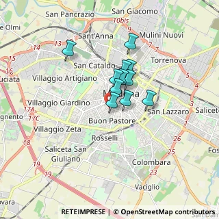 Mappa , 41124 Modena MO, Italia (1.12909)