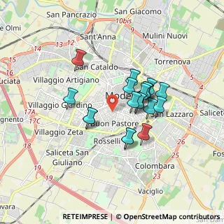 Mappa , 41124 Modena MO, Italia (1.33211)
