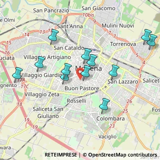 Mappa Via Pozzetti Pompilio, 41124 Modena MO, Italia (2.00333)