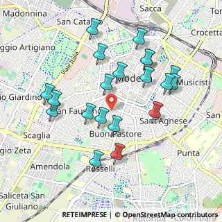 Mappa , 41124 Modena MO, Italia (0.9625)