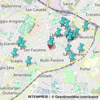 Mappa , 41124 Modena MO, Italia (1.0105)
