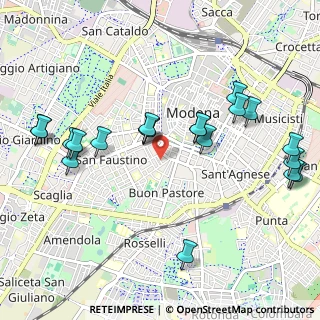 Mappa , 41124 Modena MO, Italia (1.133)