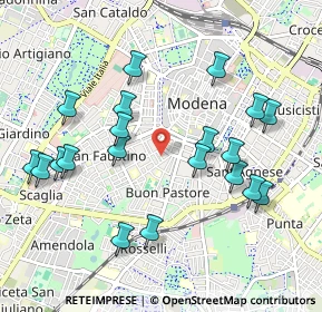 Mappa , 41124 Modena MO, Italia (1.057)