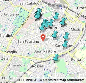Mappa , 41124 Modena MO, Italia (0.9325)