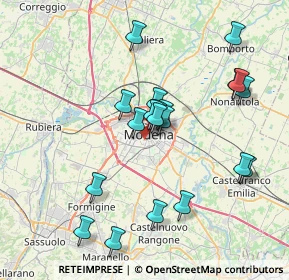 Mappa , 41124 Modena MO, Italia (7.336)