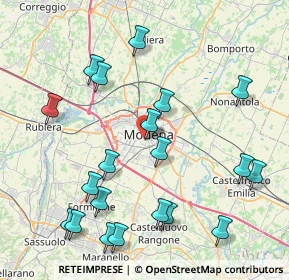 Mappa , 41124 Modena MO, Italia (9.5095)