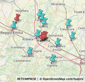 Mappa , 41124 Modena MO, Italia (12.25533)