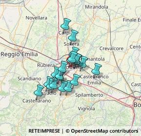 Mappa , 41124 Modena MO, Italia (9.249)