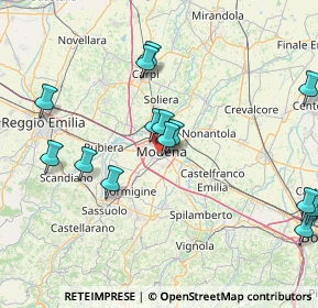 Mappa , 41124 Modena MO, Italia (17.30786)