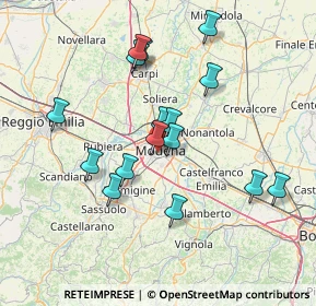 Mappa , 41124 Modena MO, Italia (13.76375)