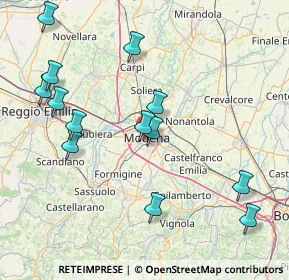 Mappa , 41124 Modena MO, Italia (17.75308)