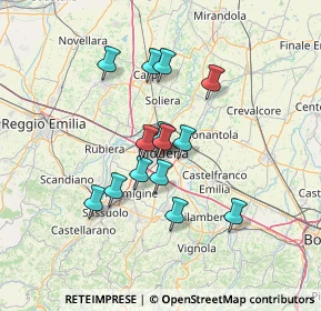 Mappa , 41124 Modena MO, Italia (11.10071)