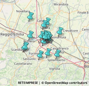 Mappa , 41124 Modena MO, Italia (7.86)
