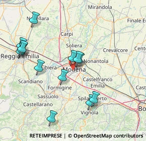 Mappa , 41124 Modena MO, Italia (16.44077)