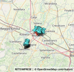 Mappa , 41124 Modena MO, Italia (8.7625)