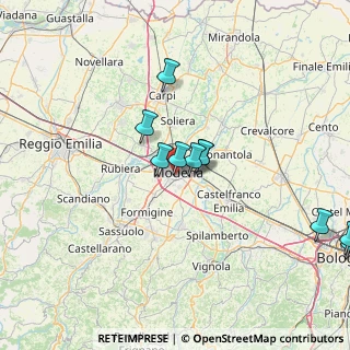Mappa , 41124 Modena MO, Italia (18.95917)
