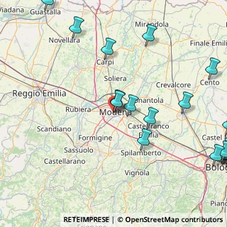 Mappa Via Pozzetti Pompilio, 41124 Modena MO, Italia (25.19895)