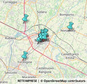 Mappa Via Bartolomeo Schedoni, 41124 Modena MO, Italia (3.32692)