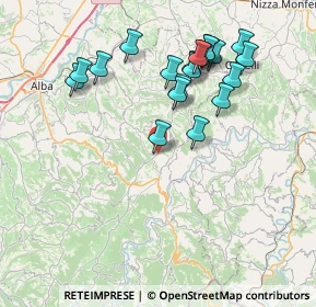 Mappa Strada SP, 12050 Rocchetta Belbo CN, Italia (7.8655)