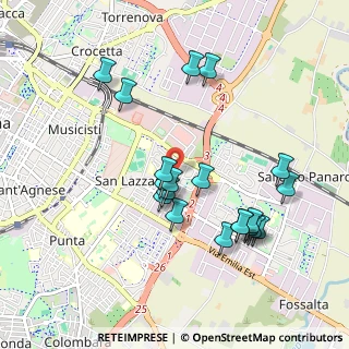 Mappa Strada Fossa Monda Sud, 41122 Modena MO, Italia (0.9495)