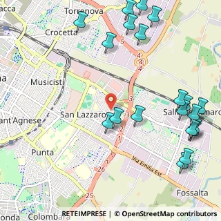 Mappa Strada Fossa Monda Sud, 41122 Modena MO, Italia (1.438)