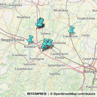 Mappa Strada Fossa Monda Sud, 41122 Modena MO, Italia (11.805)