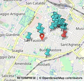 Mappa Via Adolfo Venturi, 41124 Modena MO, Italia (0.878)