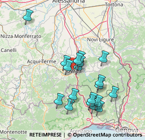 Mappa Regione carlovini, 15076 Ovada AL, Italia (13.79474)